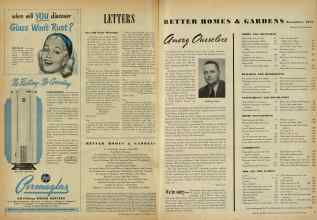 Better Homes & Gardens November 1947 Magazine Article: Page 4