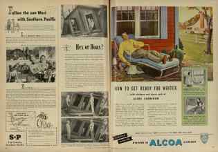 Better Homes & Gardens November 1947 Magazine Article: Page 28