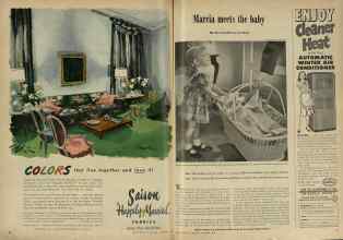 Better Homes & Gardens November 1947 Magazine Article: Page 30