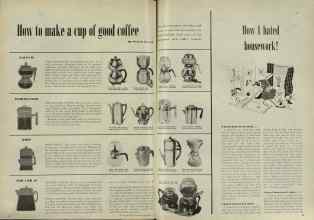 Better Homes & Gardens November 1947 Magazine Article: How to make a cup of good coffee