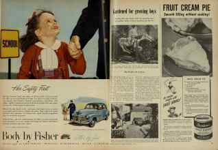 Better Homes & Gardens November 1947 Magazine Article: Page 130