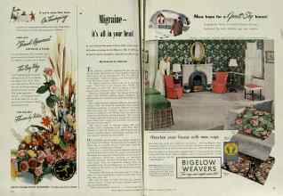 Better Homes & Gardens November 1947 Magazine Article: Page 134