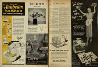 Better Homes & Gardens November 1947 Magazine Article: Page 210