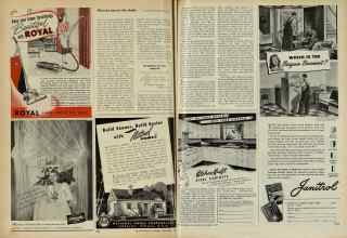 Better Homes & Gardens November 1947 Magazine Article: Page 254