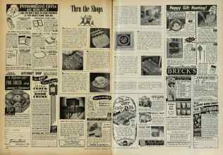 Better Homes & Gardens November 1947 Magazine Article: Thru the Shops