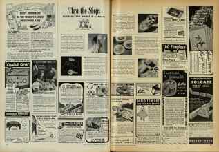 Better Homes & Gardens November 1947 Magazine Article: Thru the Shops