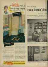 Better Homes & Gardens December 1947 Magazine Article: From a decorator's home