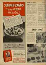 Better Homes & Gardens December 1947 Magazine Article: Smart cook!