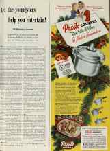 Better Homes & Gardens December 1947 Magazine Article: Let the youngsters help you entertain!