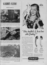 Better Homes & Gardens December 1947 Magazine Article: GARDEN CLINIC
