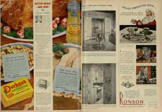 Better Homes & Gardens December 1947 Magazine Article: Page 28