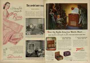 Better Homes & Gardens December 1947 Magazine Article: Page 32
