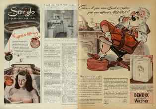 Better Homes & Gardens December 1947 Magazine Article: Page 110