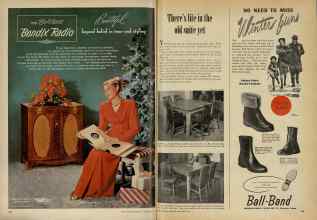 Better Homes & Gardens December 1947 Magazine Article: Page 162