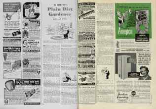 Better Homes & Gardens December 1947 Magazine Article: THE DIARY OF A Plain Dirt Gardener