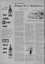 Better Homes & Gardens January 1948 Magazine Article: THE DIARY OF A Plain Dirt Gardener