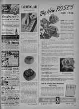 Better Homes & Gardens February 1948 Magazine Article: GARDEN CLINIC