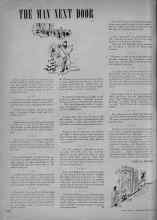 Better Homes & Gardens February 1948 Magazine Article: THE MAN NEXT DOOR
