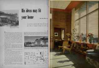 Better Homes & Gardens February 1948 Magazine Article: His ideas may fit your home