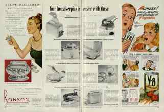 Better Homes & Gardens February 1948 Magazine Article: Your housekeeping is easier with these