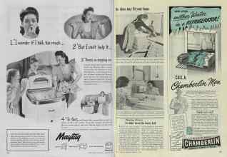 Better Homes & Gardens February 1948 Magazine Article: Page 128