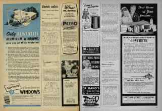 Better Homes & Gardens February 1948 Magazine Article: Electric outlets where you want them
