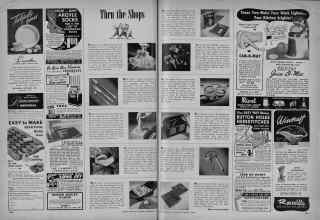 Better Homes & Gardens February 1948 Magazine Article: Thru the Shops