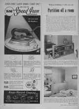Better Homes & Gardens March 1948 Magazine Article: Partition off a room