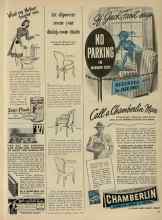 Better Homes & Gardens March 1948 Magazine Article: Let slipcovers rescue your dining-room chairs