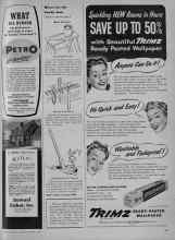 Better Homes & Gardens March 1948 Magazine Article: Hints for the handy man