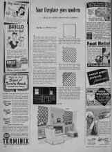 Better Homes & Gardens March 1948 Magazine Article: Your fireplace goes modern