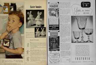 Better Homes & Gardens March 1948 Magazine Article: Easter bunnies