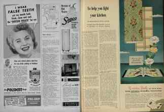 Better Homes & Gardens March 1948 Magazine Article: Page 154