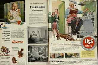 Better Homes & Gardens March 1948 Magazine Article: Page 164