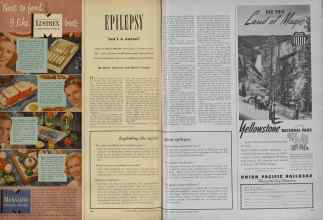 Better Homes & Gardens March 1948 Magazine Article: EPILEPSY isn't a curse!