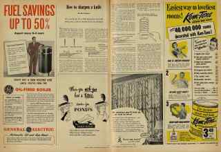 Better Homes & Gardens March 1948 Magazine Article: How to sharpen a knife