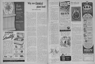 Better Homes & Gardens March 1948 Magazine Article: Why use Chemical plant food?