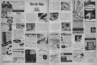 Better Homes & Gardens March 1948 Magazine Article: Thru the Shops