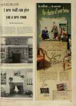 Better Homes & Gardens April 1948 Magazine Article: A new wall can give yon a new room