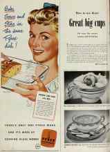 Better Homes & Gardens April 1948 Magazine Article: How to use those Great big cups