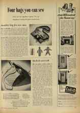 Better Homes & Gardens April 1948 Magazine Article: Four bags you can sew