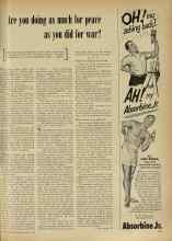 Better Homes & Gardens April 1948 Magazine Article: Are you doing as much for peace as you did for war?