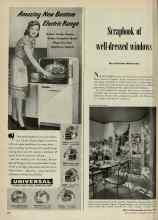 Better Homes & Gardens April 1948 Magazine Article: Scrapbook of well-dressed windows