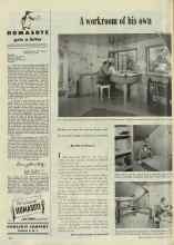 Better Homes & Gardens April 1948 Magazine Article: A workroom of his own