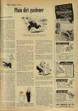 Better Homes & Gardens April 1948 Magazine Article: The diary of a Plain dirt gardener