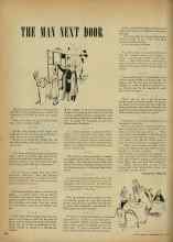 Better Homes & Gardens April 1948 Magazine Article: THE MAN NEXT DOOR