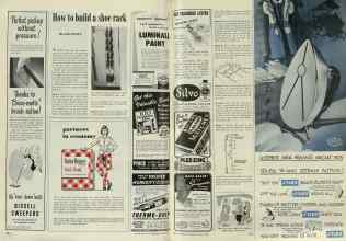 Better Homes & Gardens April 1948 Magazine Article: How to build a shoe rack