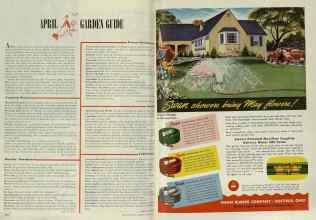 Better Homes & Gardens April 1948 Magazine Article: Page 256
