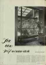 Better Homes & Gardens May 1948 Magazine Article: You can ... new furniture with old