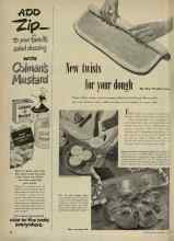 Better Homes & Gardens May 1948 Magazine Article: New twists for your dough